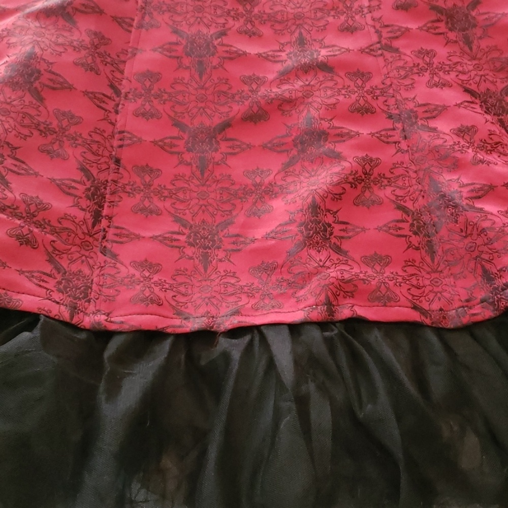 Lip Service Vamp Brocade Skirt With Kick Pleat - Picture 8 of 8